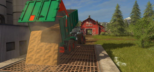 Мод прицеп Aguas Tenias Tandem 18T v 1.0 Farming Simulator 17
