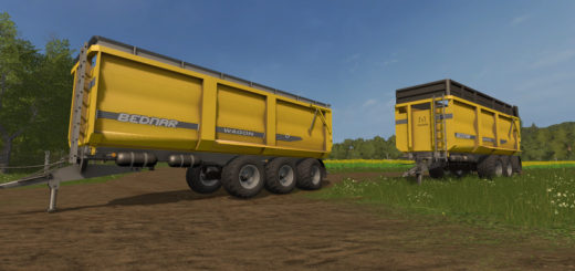 Мод прицеп Bednar wagon V1 Farming Simulator 17