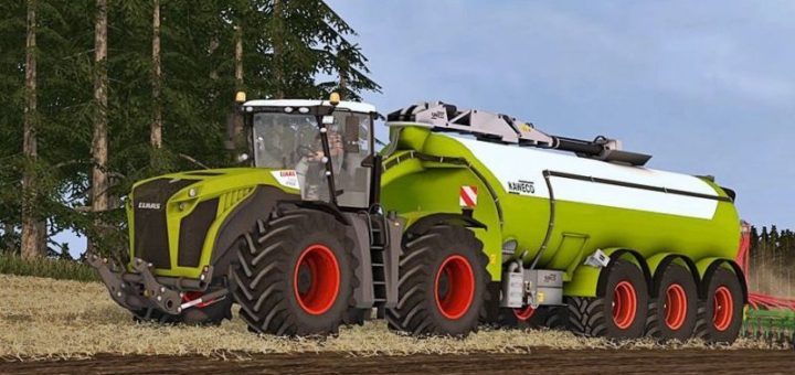 Мод CLAAS XERION 5000 PACK RUS Farming Simulator 2017