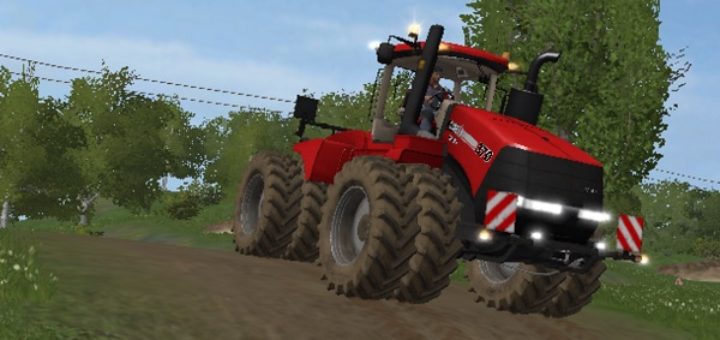 Мод трактор CaseIH Steiger 370 Duals Farming Simulator 2017