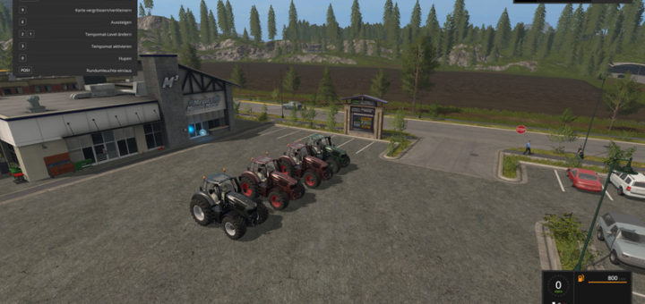 Мод трактор Deutz Fahr Series 9 v 1.2 Farming Simulator 2017