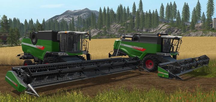 Мод FS17 FENDT HARVESTER PACK V1.0.0.1 Farming Simualtor 2017