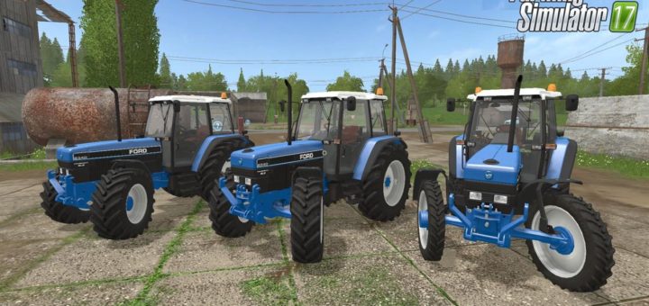 Мод трактор FORD 8340 V1.1 Farming Simulator 2017