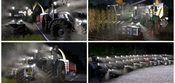 Мод трактор Fendt 700 Vario Edit V 1.1 Farming Simulator 17