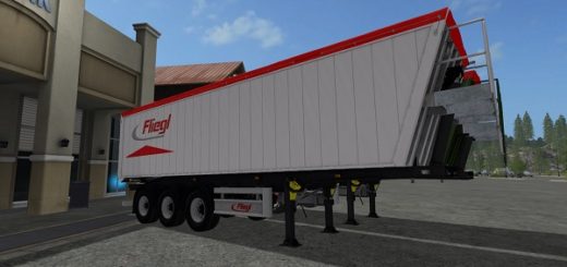 Мод прицеп Fliegl Green Line TrailerV1 OHV Reworked Farming Simulator 2017