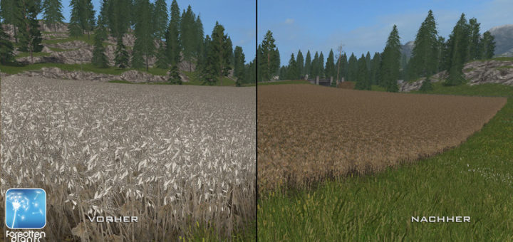 Текстуры Forgotten Plants Soybean v 1.0 Farming Simulator 17