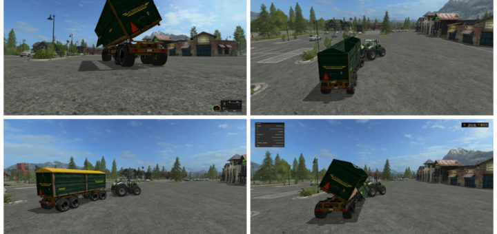 Мод прицеп Fuhrmann 4A56 v 1.0 Farming Simulator 17