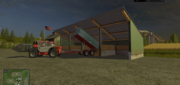 Мод Grainstorage Farming Simulator 2017