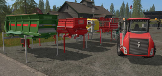 Мод ПАК Holmer Pack V1.0.0.0 Farming Simulator 2017
