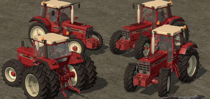 Мод трактора International 1255/1455 V2 V 2.0 Farming Simulator 17