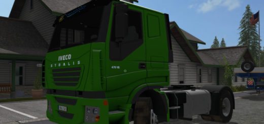 Мод Iveco Stralis LowCab v 1.2.3 Farming Simulator 2017