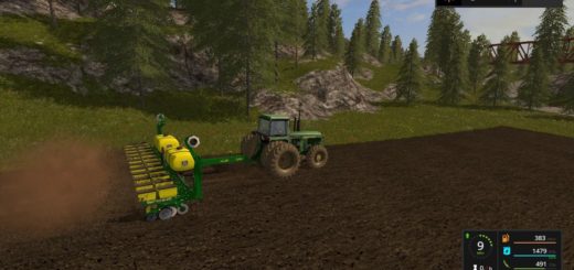 Мод сеялка John Deere 1760 12 Row Planter v 1.0" для Farming Simulator 2017
