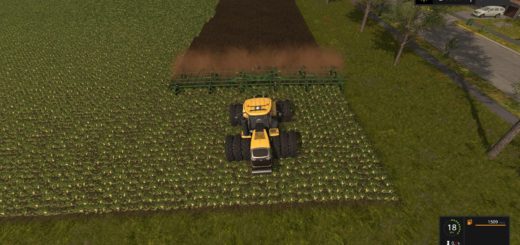 Мод культиватор John Deere 2410 5 section v 1.0 Farming Simulator 2017