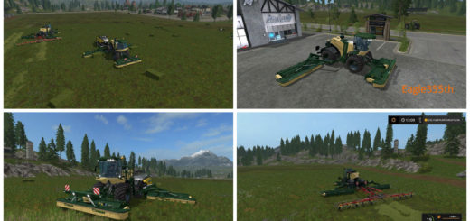 Мод KRONE BIG M500 V1.5 COMBINE Farming Simulator 2017