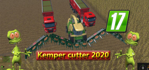 Мод жатка Kemper cutter 2020 v 1.0 Farming Simulator 2017
