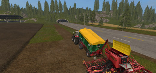 Мод прицеп Kroeger Overload v 1.0.1 Farming Simulator 17