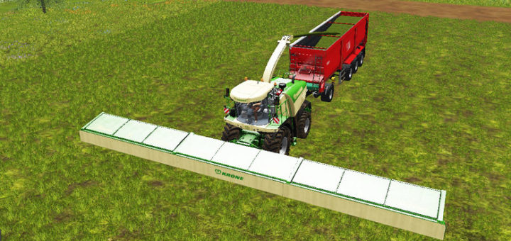 Мод жатка Krone XDisc 1860 V 1.0 Farming Simulator 17