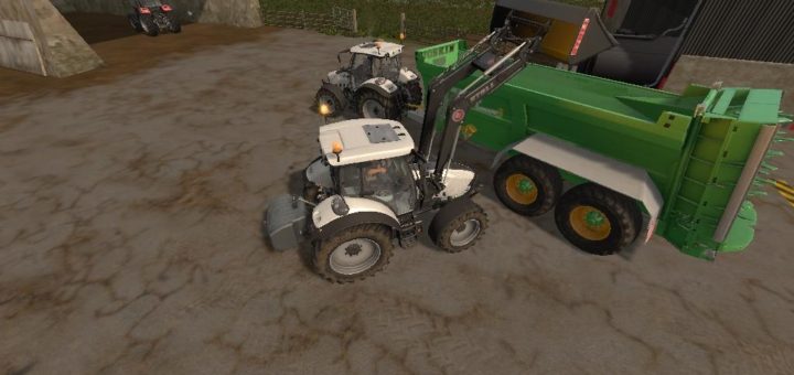 Мод трактор LAMBORGHINI NITRO T4I VRT V1.0 Farming Simulator 2017