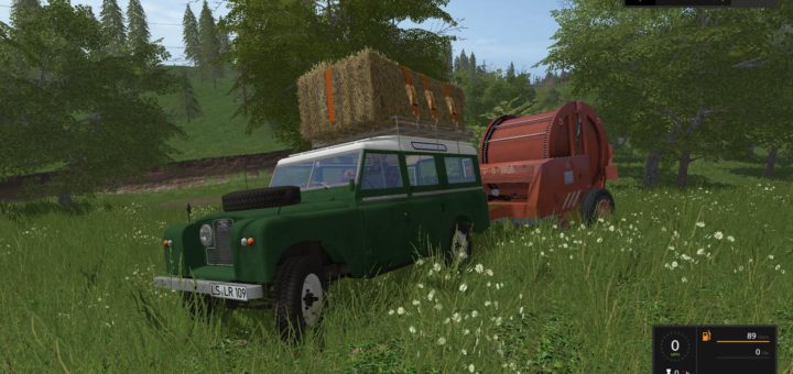 Мод авто LANDROVER 109 LWB V1.0 Farming Simulator 17
