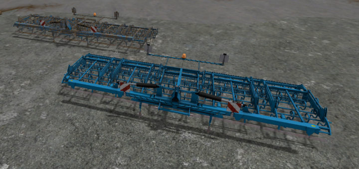 Мод культиватор Lemken Korund 750L V 1.0 Farming Simulator 17