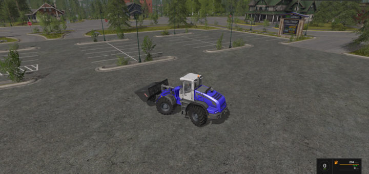 Мод погрузчик Liebherr L538 AWS v 1.0.0.0 Farming Simulator 2017