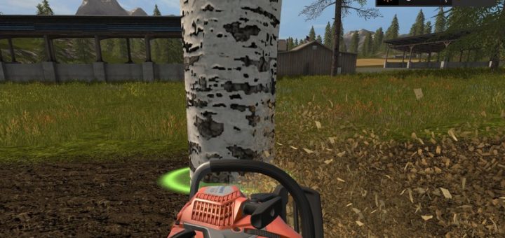 Мод Placeable Birke kahl klein v 1.0 Farming Simulator 17