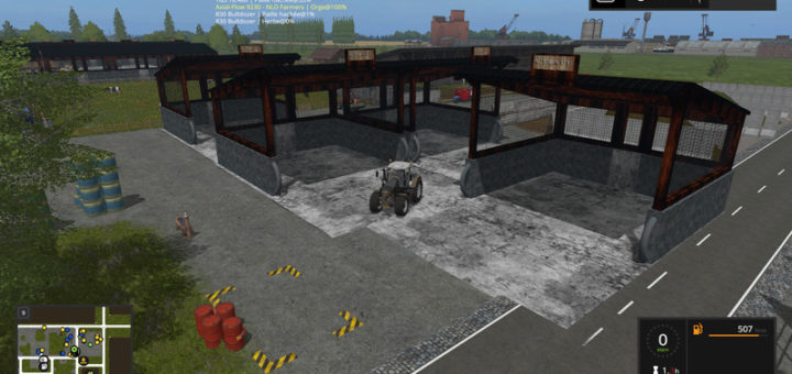 Мод Stockage Placeable v 1.2 Farming Simulator 2017