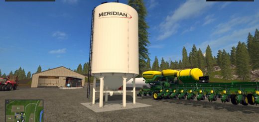 Мод Placeable Meridian Seed Tank v 1.0 Farming Simulator 17