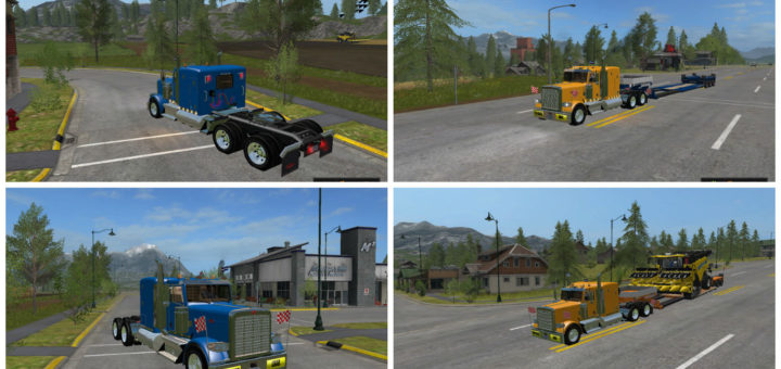 Мод Peterbilt 379 V 1 Farming Simulator 2017