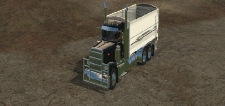 Мод грузовик Peterbilt 389 Grain Truck V 2.0 Farming Simulator 2017