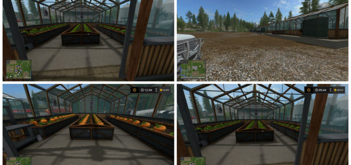 Мод Placeable Greenhouses by Stevie v 1.0.0.1 Farming Simulator 17