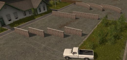 Мод Placeable walls v 1.0 Farming Simulator 2017