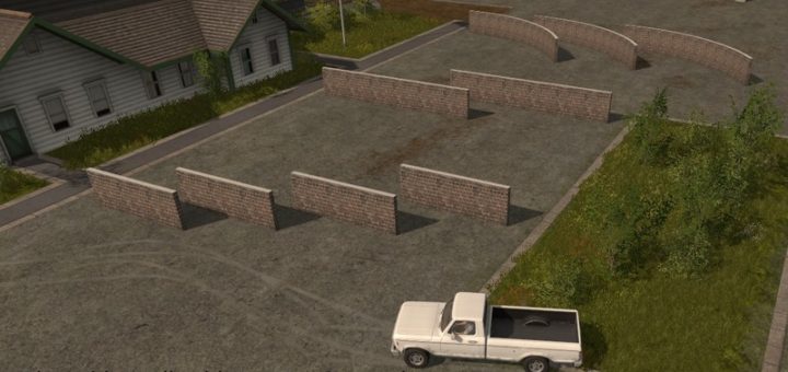 Мод Placeable walls v 1.0 Farming Simulator 2017