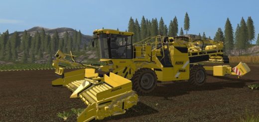 Мод комбайн Ropa Euro Maus 5 V 1.0 Farming Simulator 2017