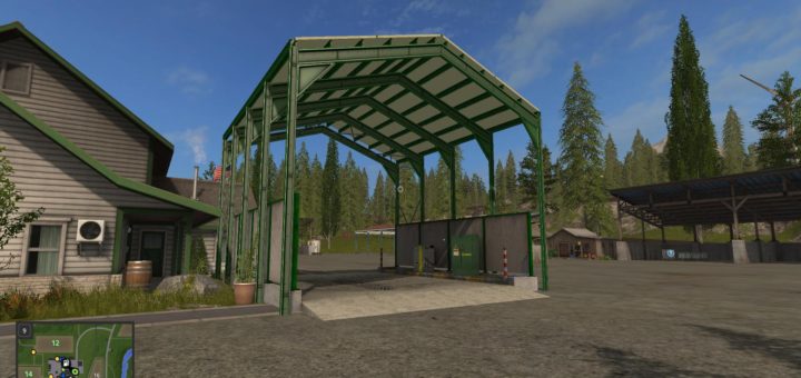 Мод Station de lavage v 4.0 Farming Simulator 17