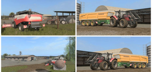 Мод карта Summer Fields Farming Simulator 17