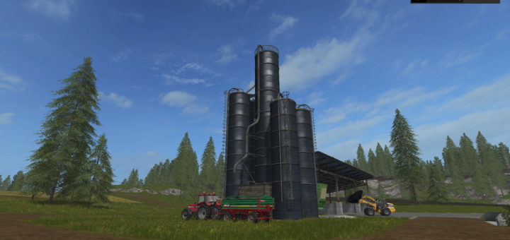 Мод Silage Silo UPK v 0.5 Placeable Farming Simulator 2017