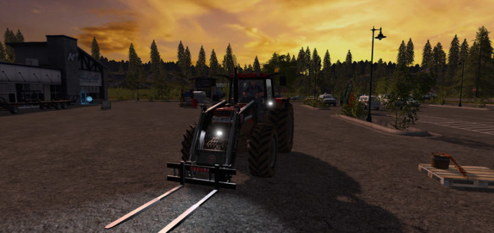Мод Stoll Long Pallet fork v 1.3 Farming Simulator 2017