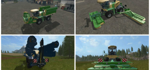 Мод Krone GTX BiG M v 1.0.10 Farming Simulator 17
