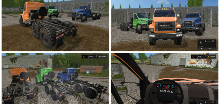 Мод Урал URAL NEXT Farming Simulator 2017