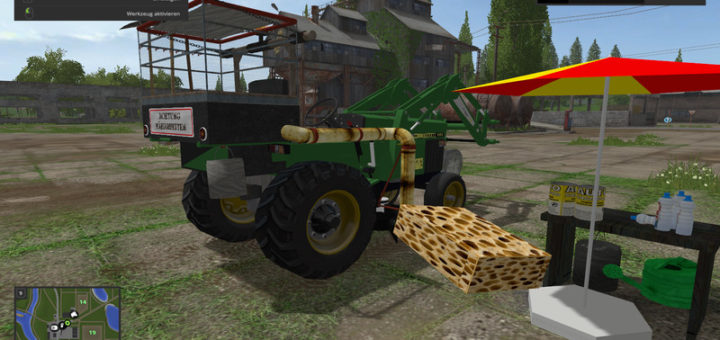 Мод мойка Washplace placeable v 1.0 Farming Simulator 2017