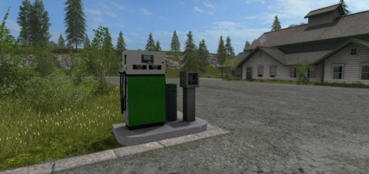 Мод Fuel station v 1.0.1 Farming Simulator 2017
