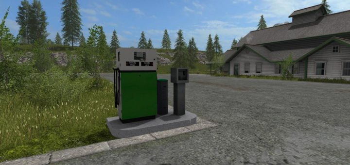 Мод Fuel station v 1.0.1 Farming Simulator 2017