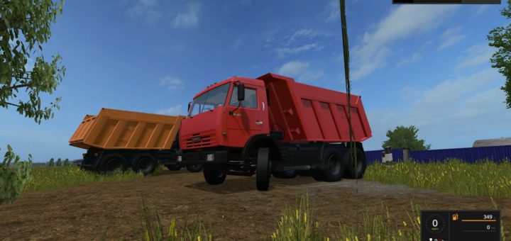Мод Камаз KAMAZ 65115 Фермер Симулятор 2017