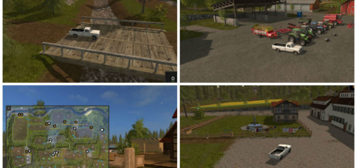 Мод карта Hagenstedt для Farming Simulator 2017