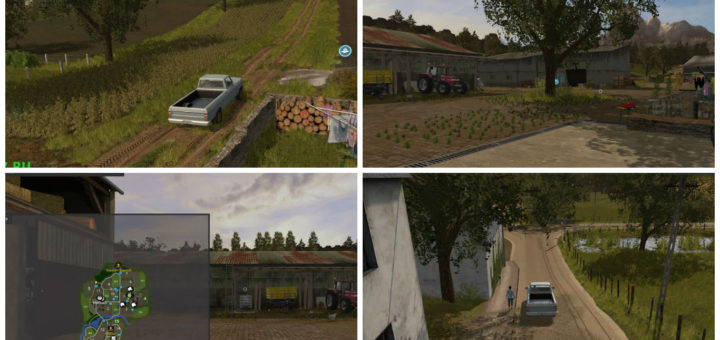 Мод карта Old listens Farming Simulator 17