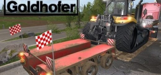 Мод Goldhofer StzVp3 Lowboy v 1.0 Farming Simulator 17
