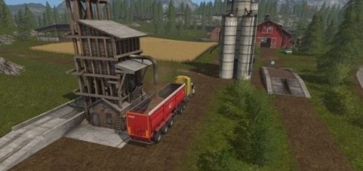 Мод хранилище WoodChip Storage v 1.0 Farming Simulator 17