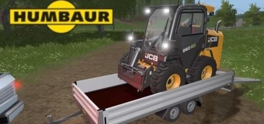 Мод прицеп Humbaur Pritsche v 1.0 Farming Simulator 2017