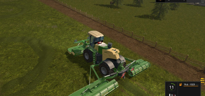 Мод KRONE BIGM500 V 2.2 Farming Simulator 17